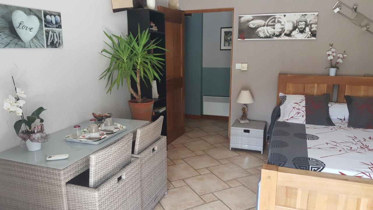 Chambre L'Orchidee Vallon-Pont-dʼArc Exterior foto